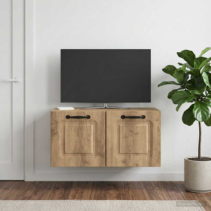 vidaXL Wall-Mounted TV Cabinet 59.5 x 31 x 30 cm Artisan Oak