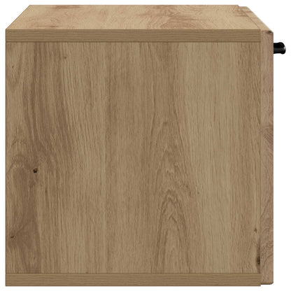 vidaXL Wall-Mounted TV Cabinet 59.5 x 31 x 30 cm Artisan Oak