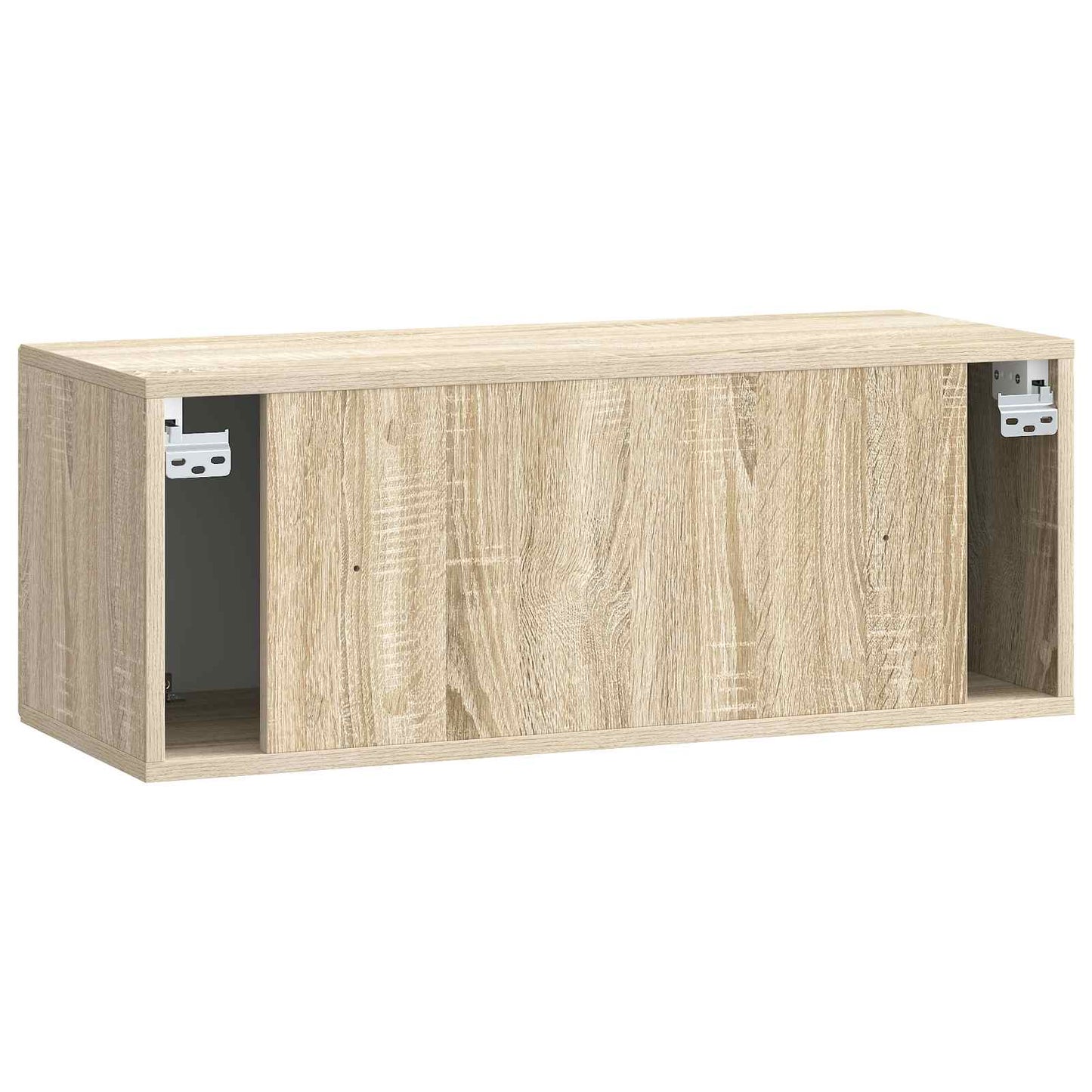 vidaXL Wall-Mounted TV Cabinet Sonoma Oak 78.5 x 31 x 30 cm