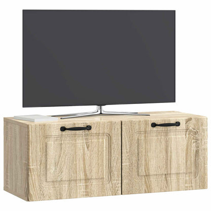 vidaXL Wall-Mounted TV Cabinet Sonoma Oak 78.5 x 31 x 30 cm