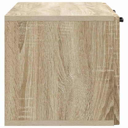 vidaXL Wall-Mounted TV Cabinet Sonoma Oak 78.5 x 31 x 30 cm