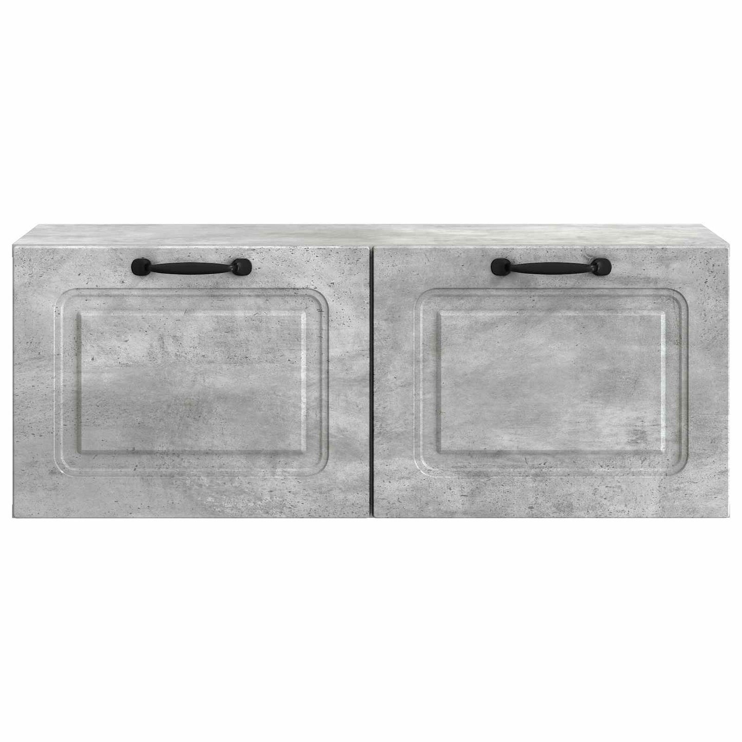 vidaXL Wall-Mounted TV Cabinet Concrete Grey 78.5 x 31 x 30 cm