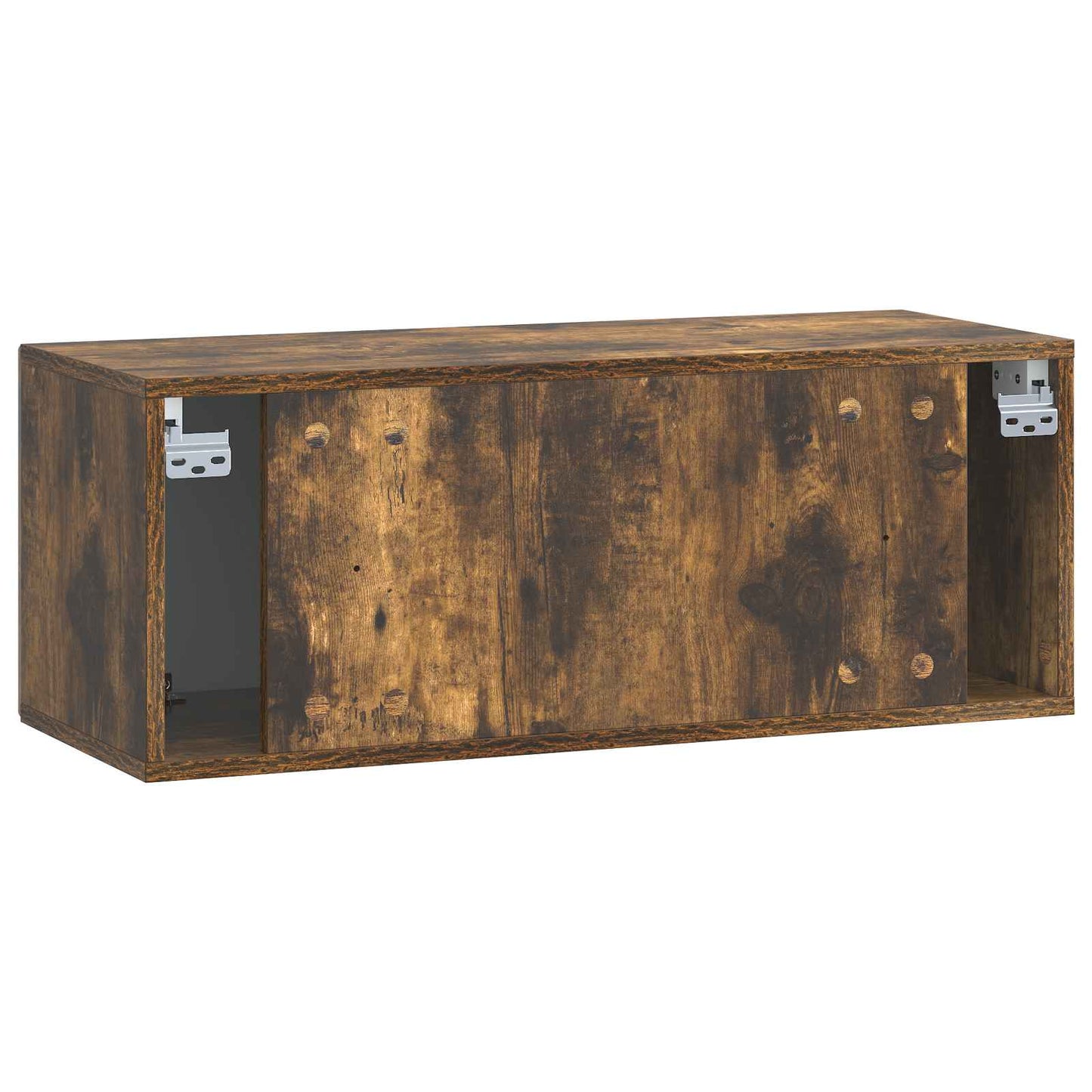 vidaXL Wall-Mounted TV Cabinet Smoked Oak 78.5 x 31 x 30 cm