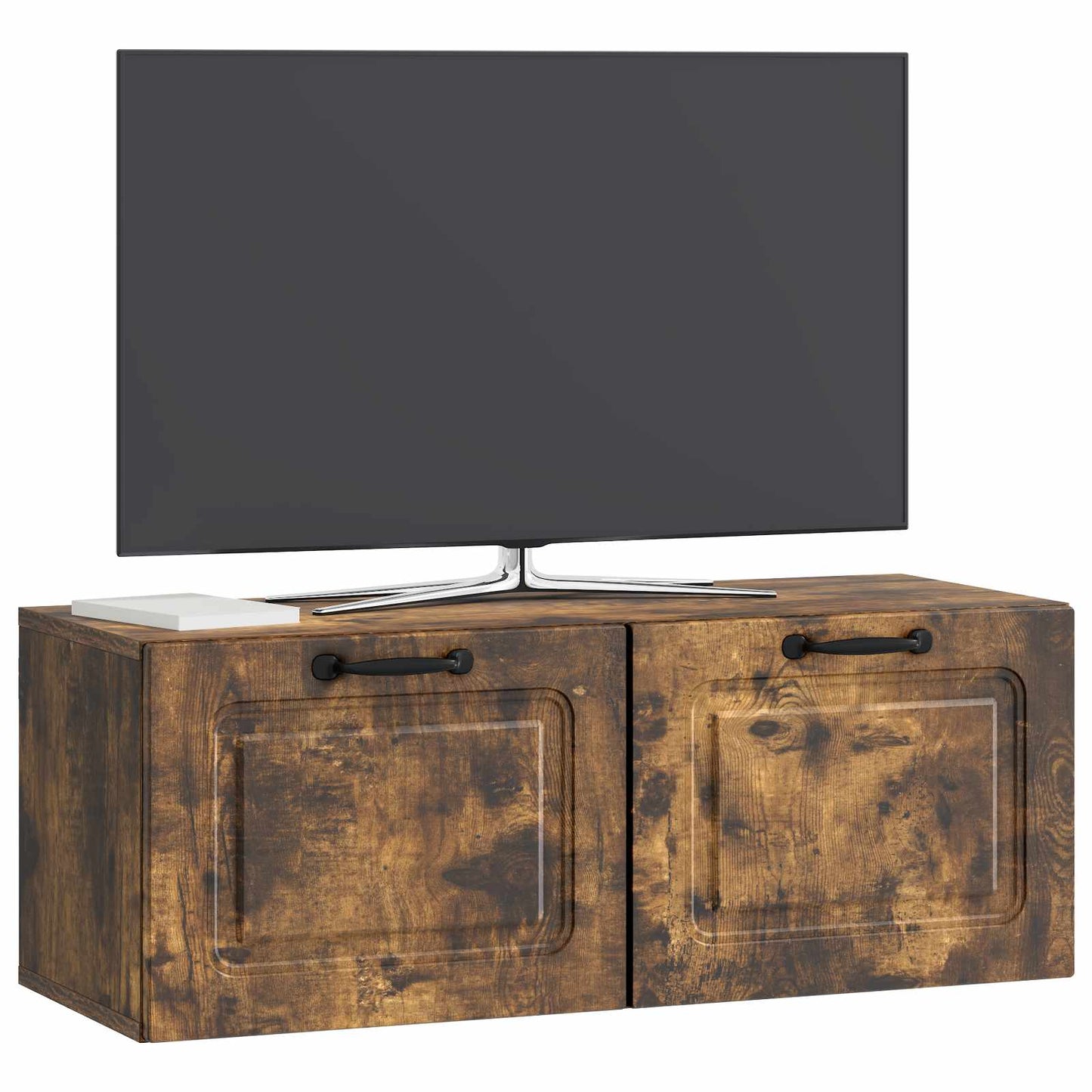 vidaXL Wall-Mounted TV Cabinet Smoked Oak 78.5 x 31 x 30 cm