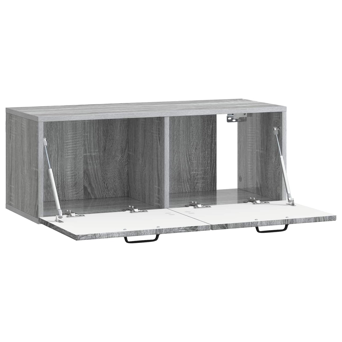 vidaXL Wall-Mounted TV Cabinet 78.5 x 31 x 30 cm Grey Sonoma