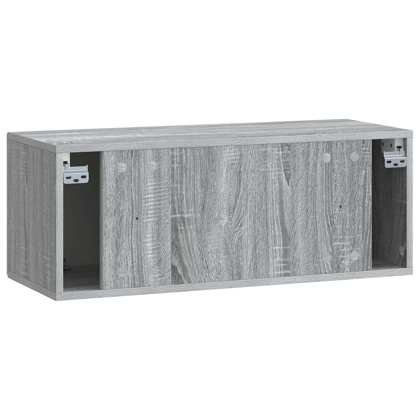 vidaXL Wall-Mounted TV Cabinet 78.5 x 31 x 30 cm Grey Sonoma