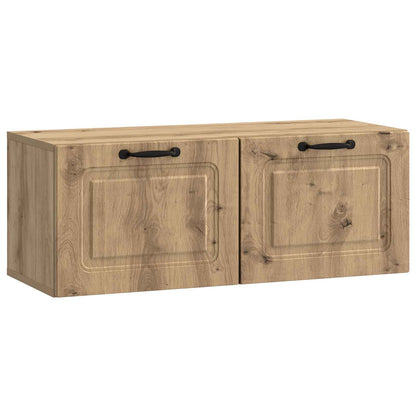 vidaXL Wall-Mounted TV Cabinet 78.5 x 31 x 30 cm Artisan Oak