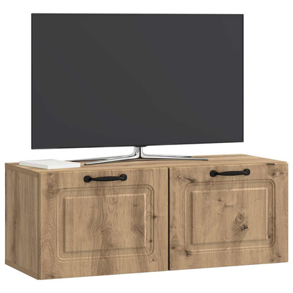 vidaXL Wall-Mounted TV Cabinet 78.5 x 31 x 30 cm Artisan Oak
