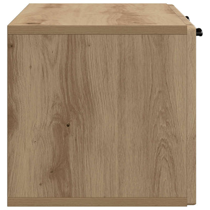 vidaXL Wall-Mounted TV Cabinet 78.5 x 31 x 30 cm Artisan Oak