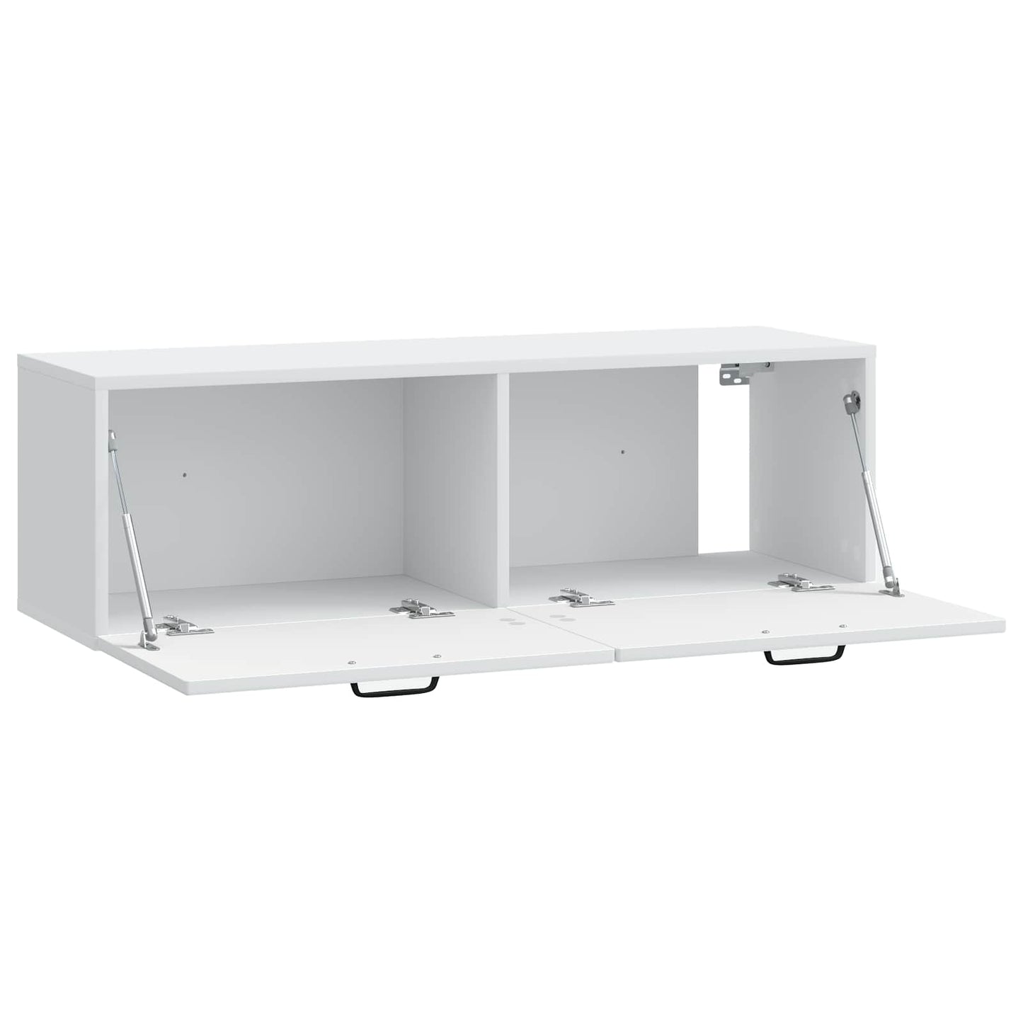 vidaXL Wall-Mounted TV Cabinet White 98 x 31 x 30 cm Engineered Wood