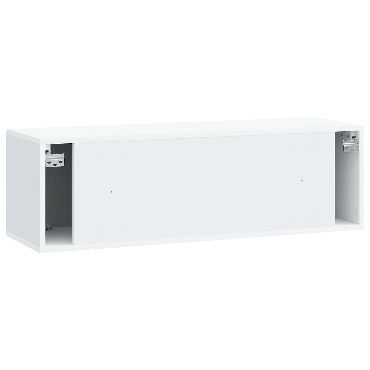 vidaXL Wall-Mounted TV Cabinet White 98 x 31 x 30 cm Engineered Wood