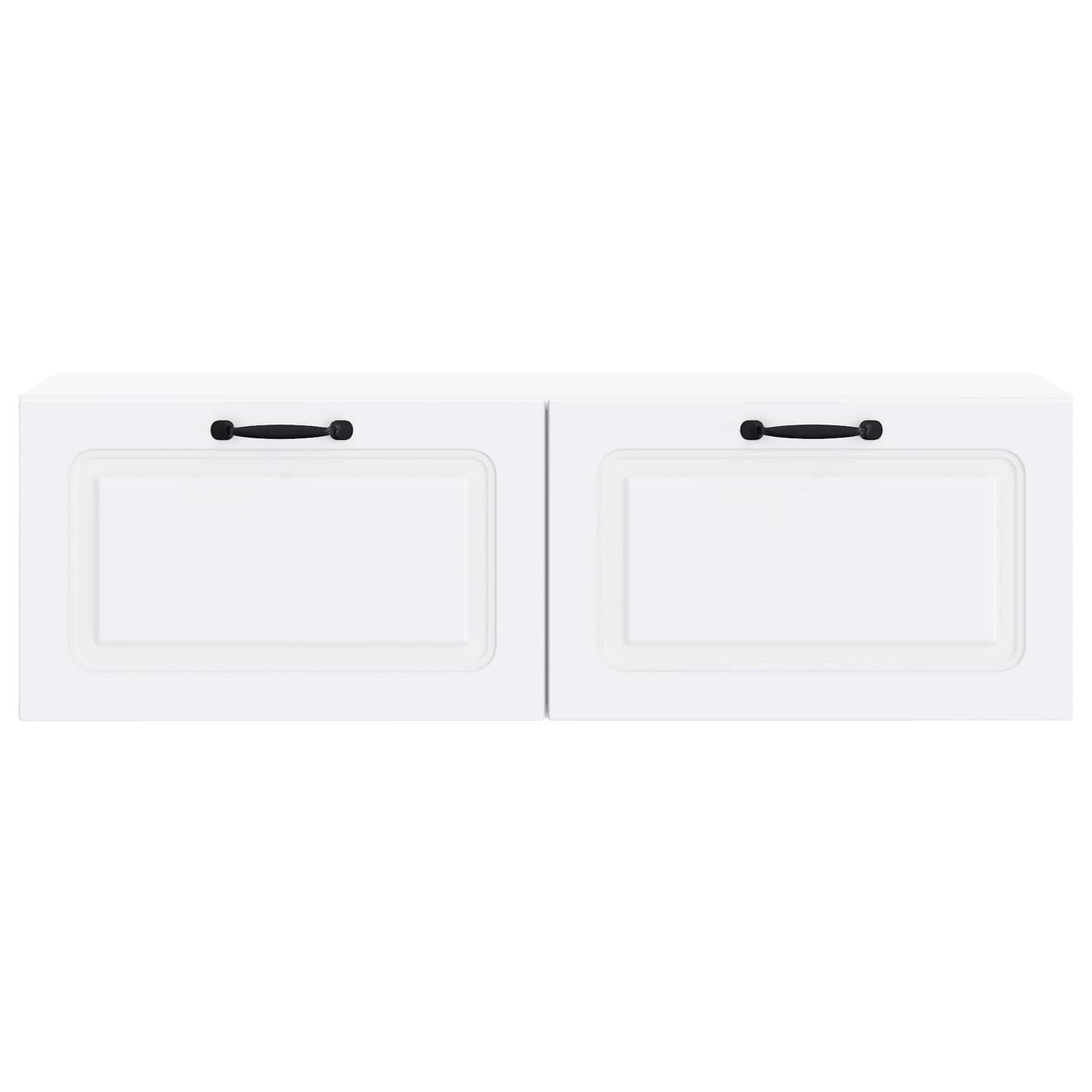 vidaXL Wall-Mounted TV Cabinet White 98 x 31 x 30 cm Engineered Wood