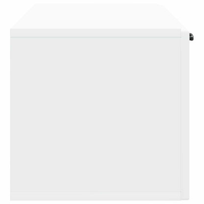 vidaXL Wall-Mounted TV Cabinet White 98 x 31 x 30 cm Engineered Wood