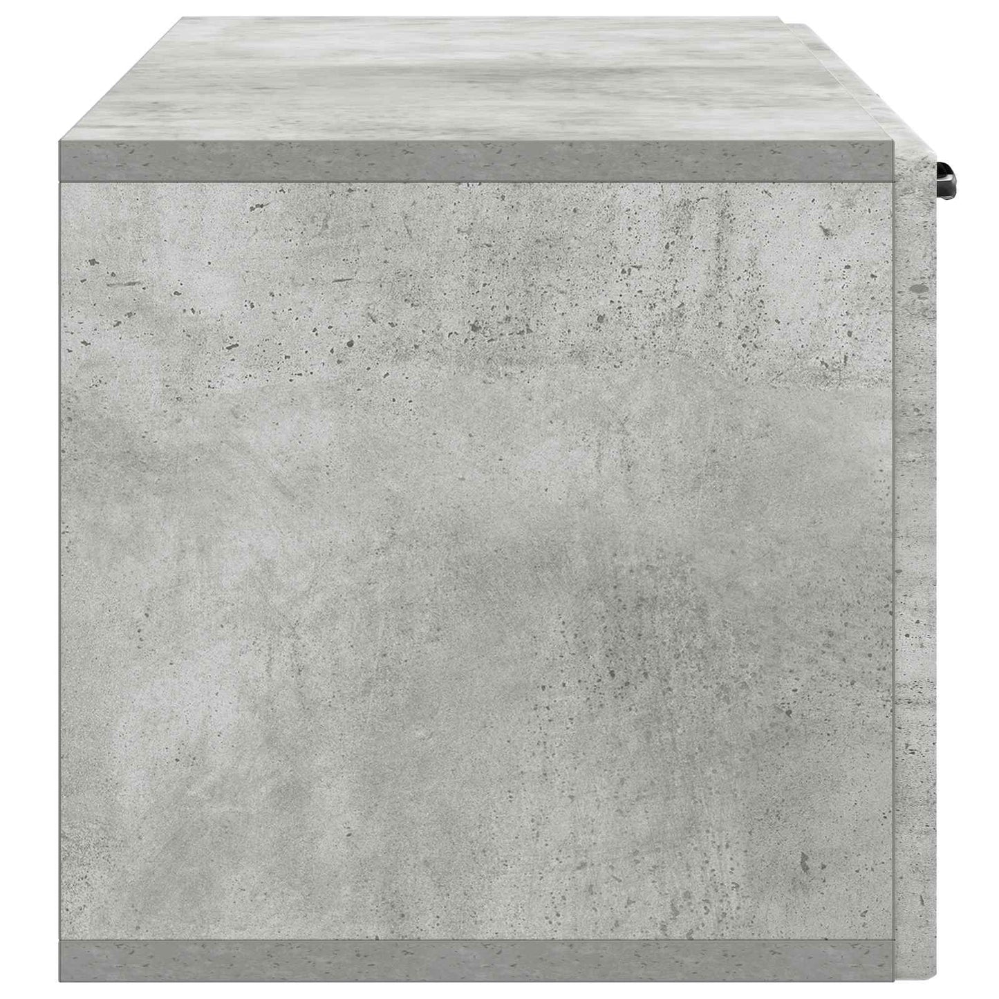 vidaXL Wall-Mounted TV Cabinet Concrete Grey 98 x 31 x 30 cm