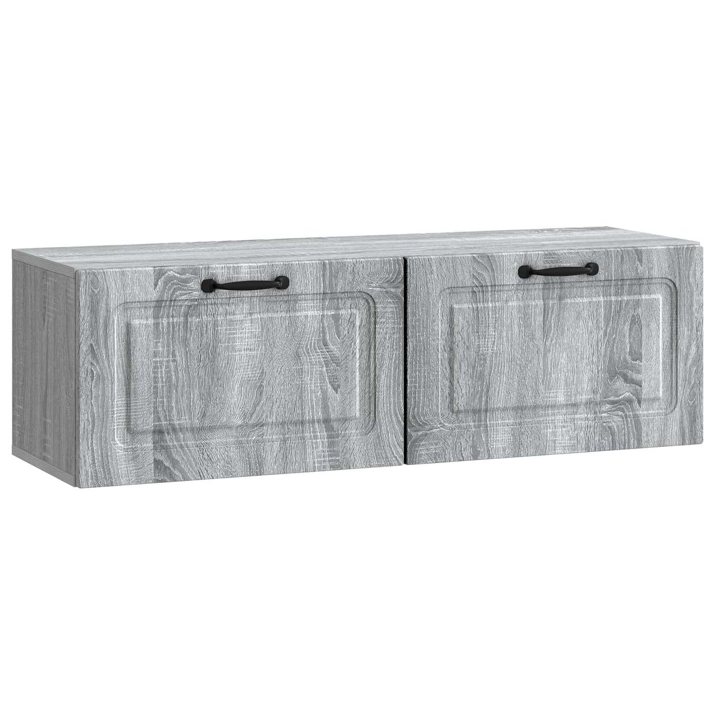 vidaXL Wall-Mounted TV Cabinet Grey Sonoma 98 x 31 x 30 cm