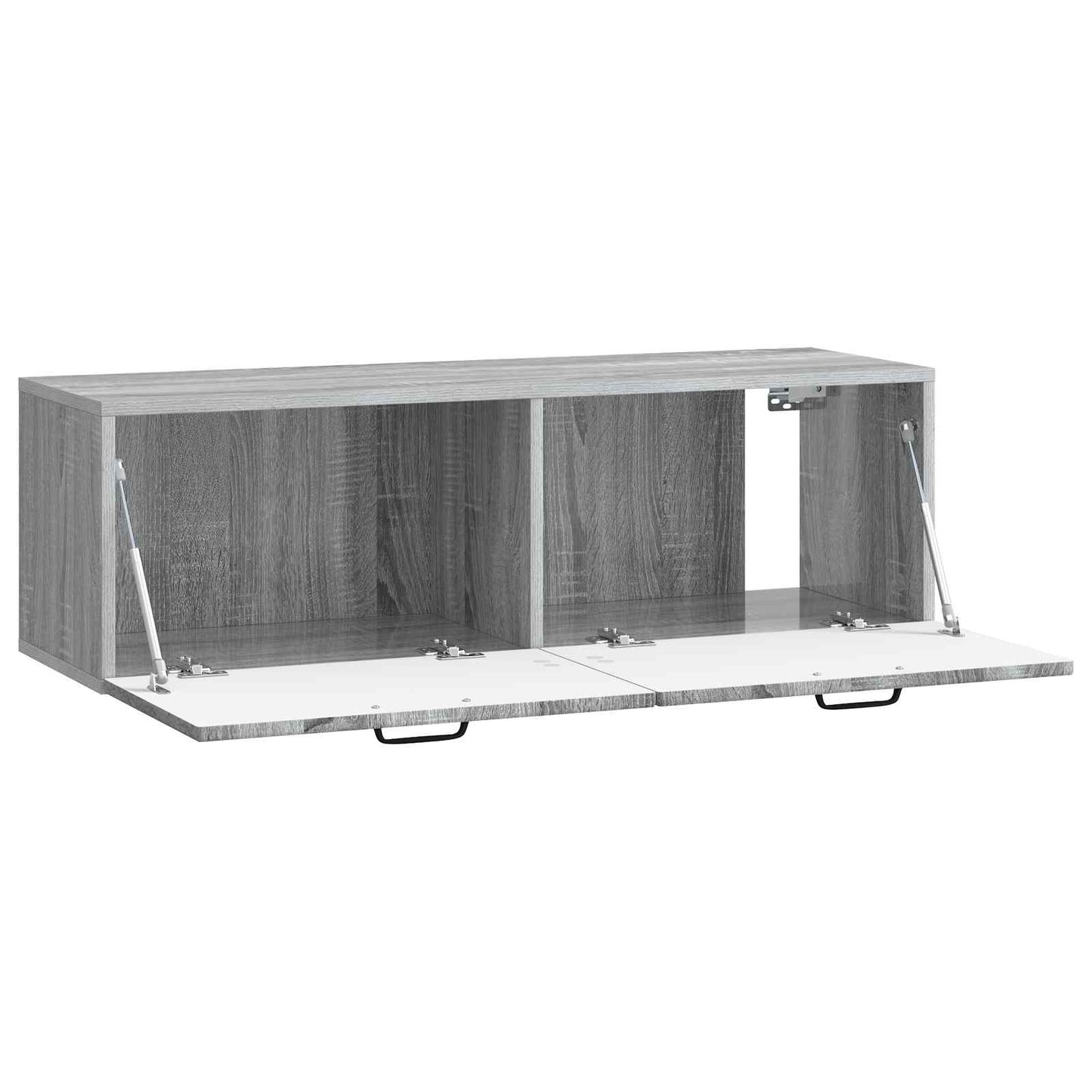 vidaXL Wall-Mounted TV Cabinet Grey Sonoma 98 x 31 x 30 cm
