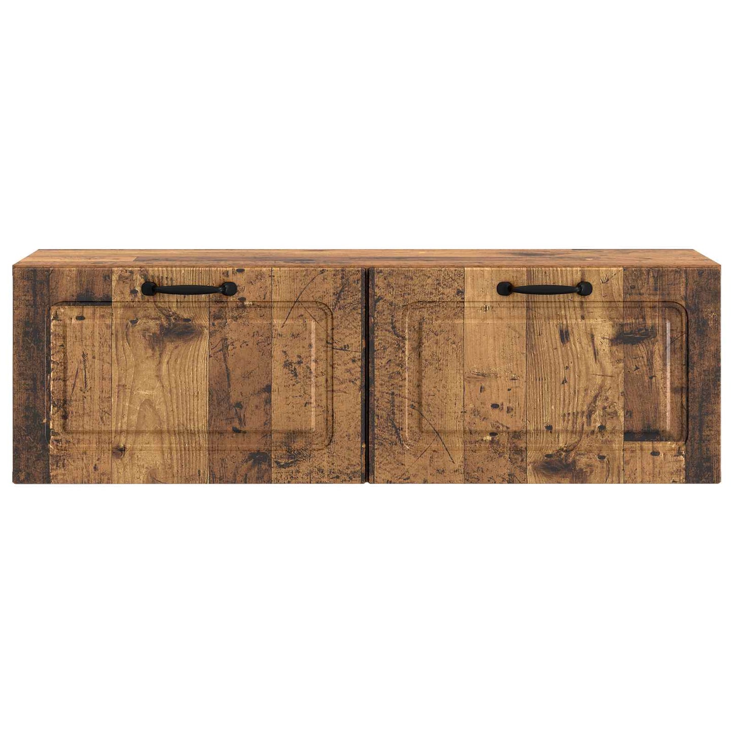 vidaXL Wall-Mounted TV Cabinet Wall-mounted Old Wood 98 x 31 x 30 cm