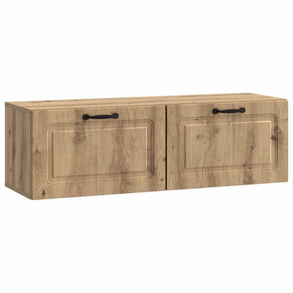 vidaXL Wall-Mounted TV Cabinet Artisan Oak 98 x 31 x 30 cm