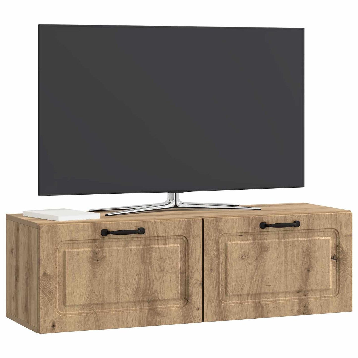 vidaXL Wall-Mounted TV Cabinet Artisan Oak 98 x 31 x 30 cm