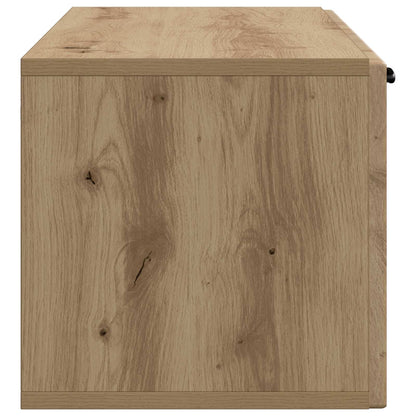 vidaXL Wall-Mounted TV Cabinet Artisan Oak 98 x 31 x 30 cm