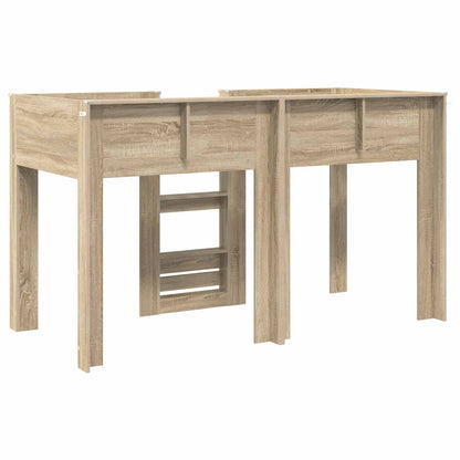 vidaXL Bunk Bed for Kids Sonoma Oak 75 x 190 cm Engineered wood