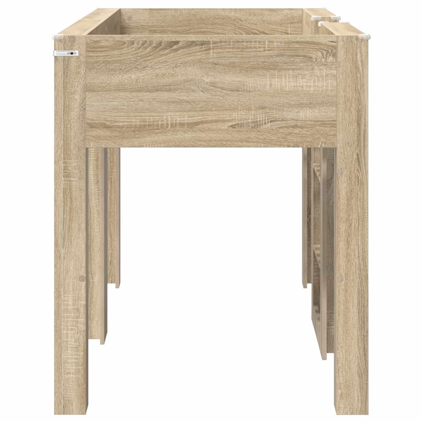 vidaXL Bunk Bed for Kids Sonoma Oak 75 x 190 cm Engineered wood