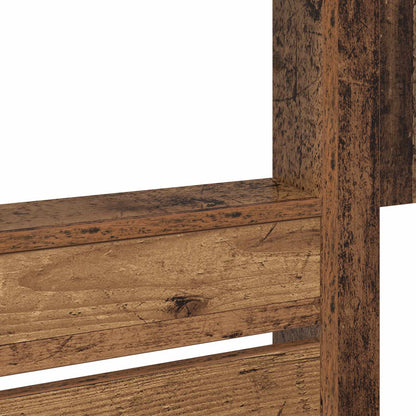 vidaXL Bunk Bed for Kids Old Wood 75 x 190 cm Engineered wood