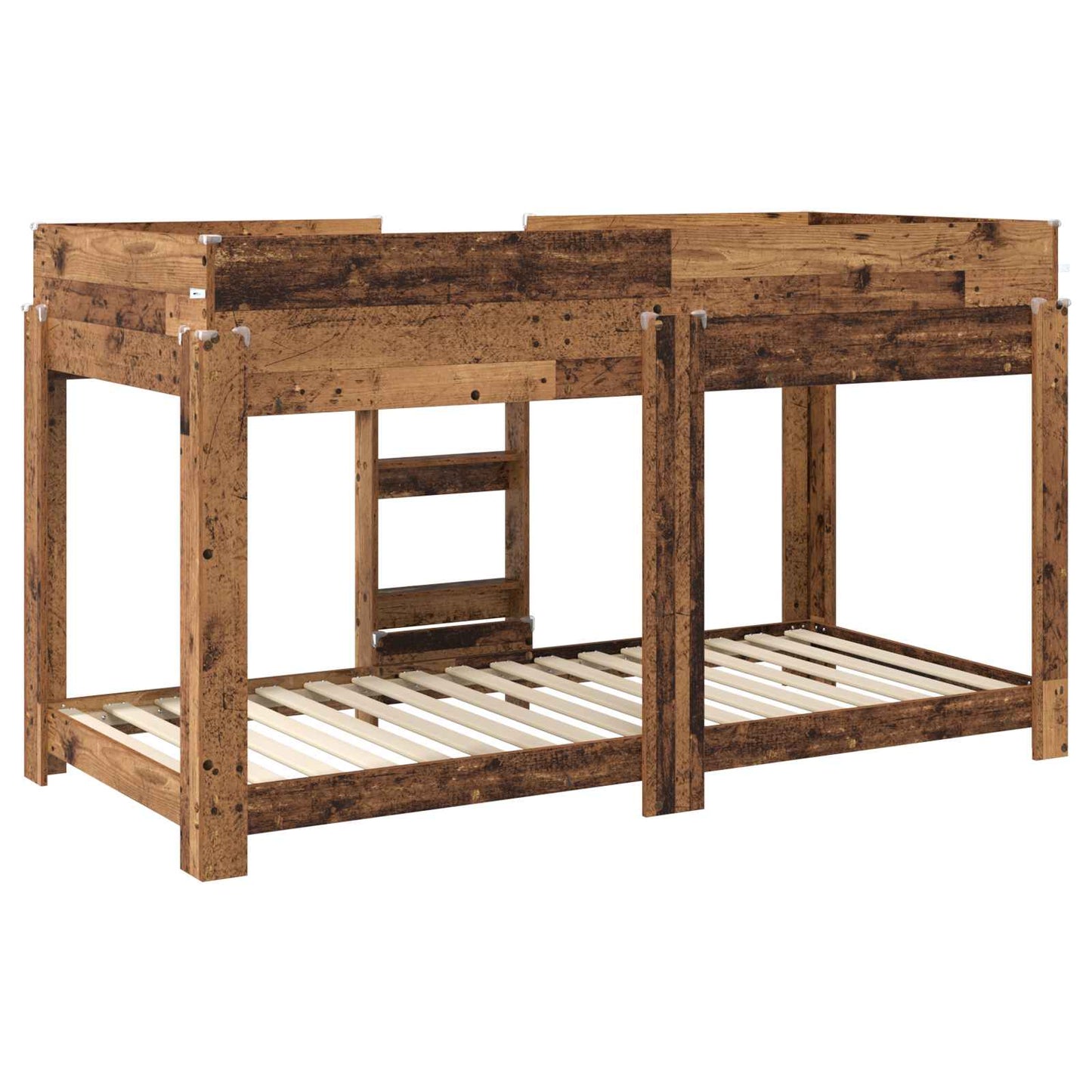 vidaXL Bunk Bed for Kids Old Wood 80 x 200 cm Engineered Wood