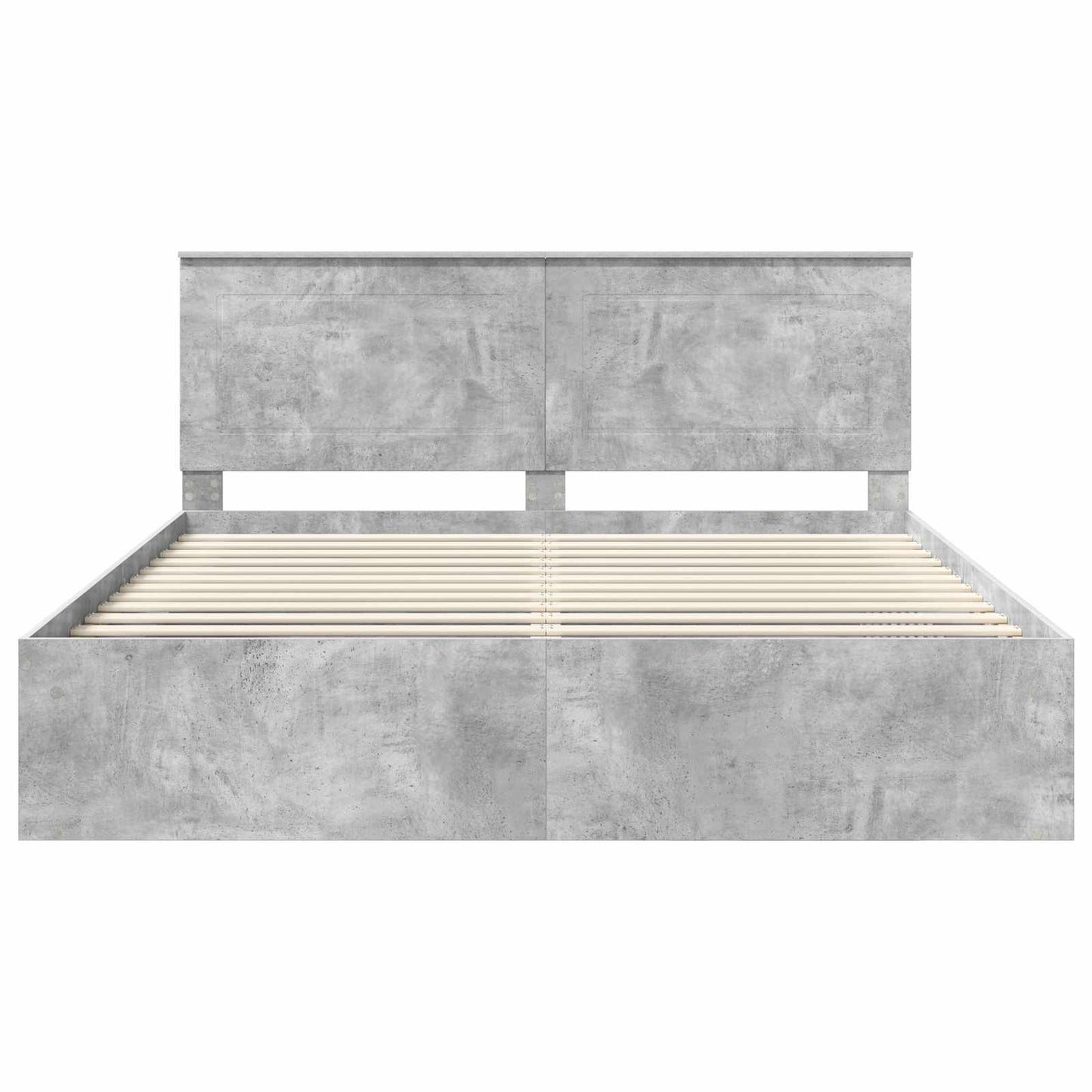 vidaXL Bed Frame with Headboard Concerte 180 x 200 cm Solid Pine Wood