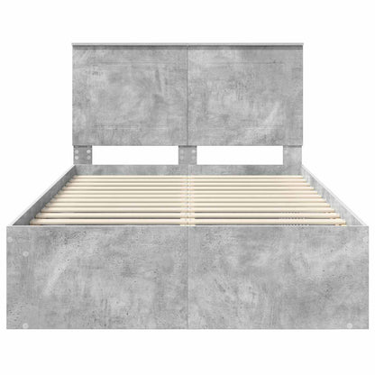 vidaXL Bed Frame with Headboard Concerte 120 x 200 cm Solid Pine Wood