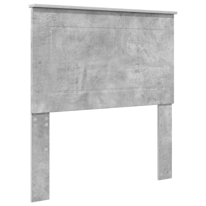 vidaXL Bed Frame Concerte Grey 100 x 200 cm Solid Pine Wood