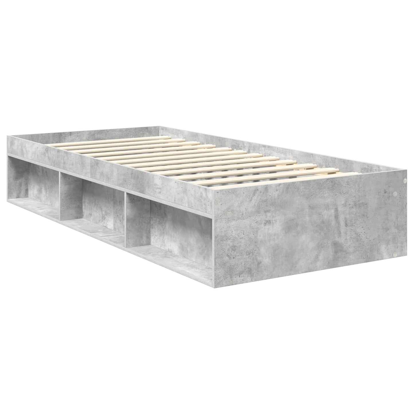 vidaXL Bed Frame with Headboard Concerte 90 x 200 cm Solid Pine Wood