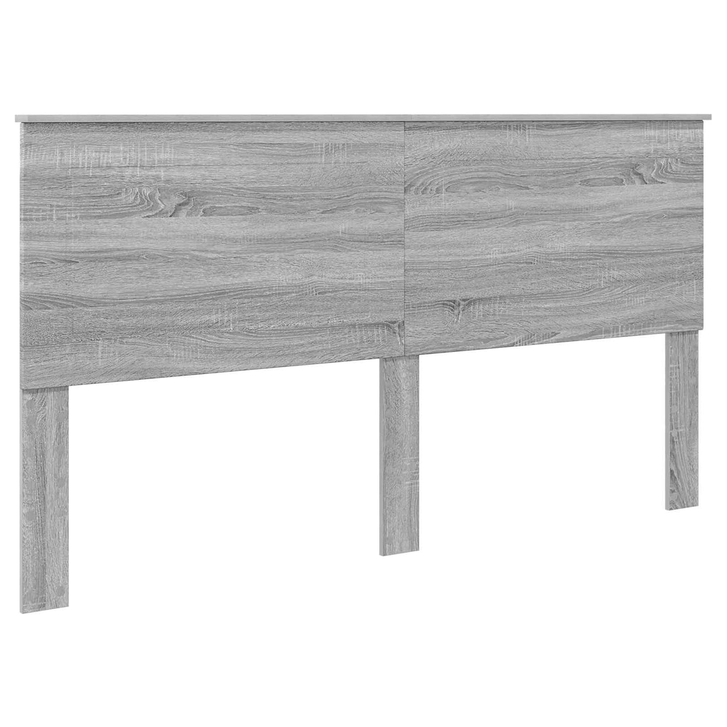 vidaXL Bed Frame with Drawer Grey Sonoma 180 x 200 cm Engineer Wood