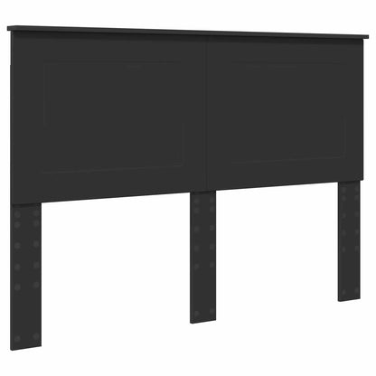 vidaXL Bed Frame with Drawer Black 140 x 200 cm Engineer Wood