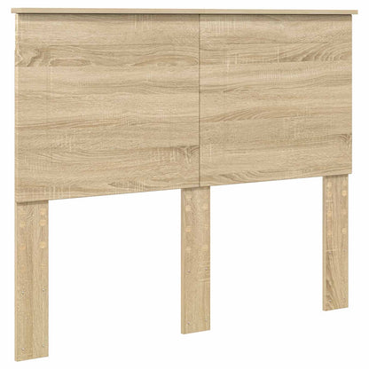 vidaXL Bed Frame with Drawer Sonoma Oak 120 x 200 cm Engineer Wood