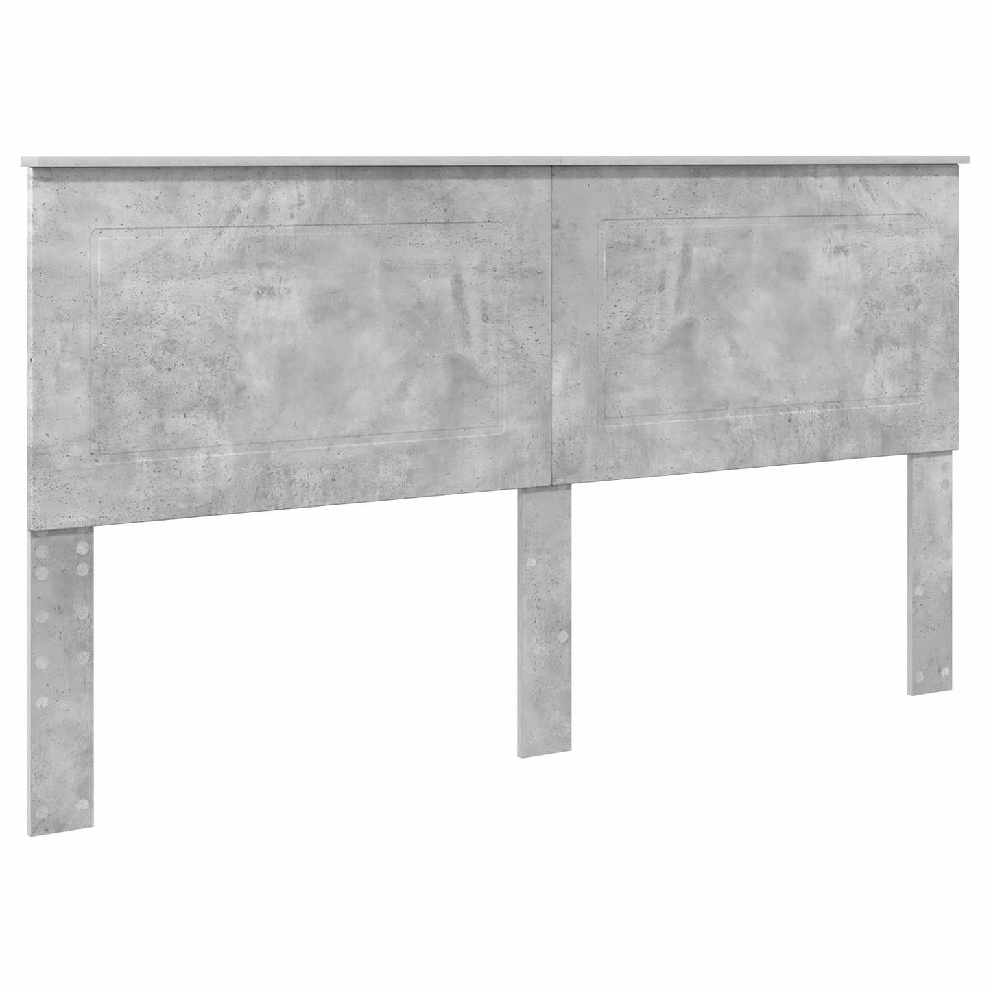 vidaXL Bed Frame Concrete Grey 180 x 200 cm Engineered Wood