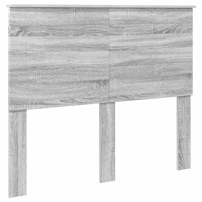 vidaXL Bed Frame with Drawer Grey Sonoma 120 x 200 cm Engineered Wood