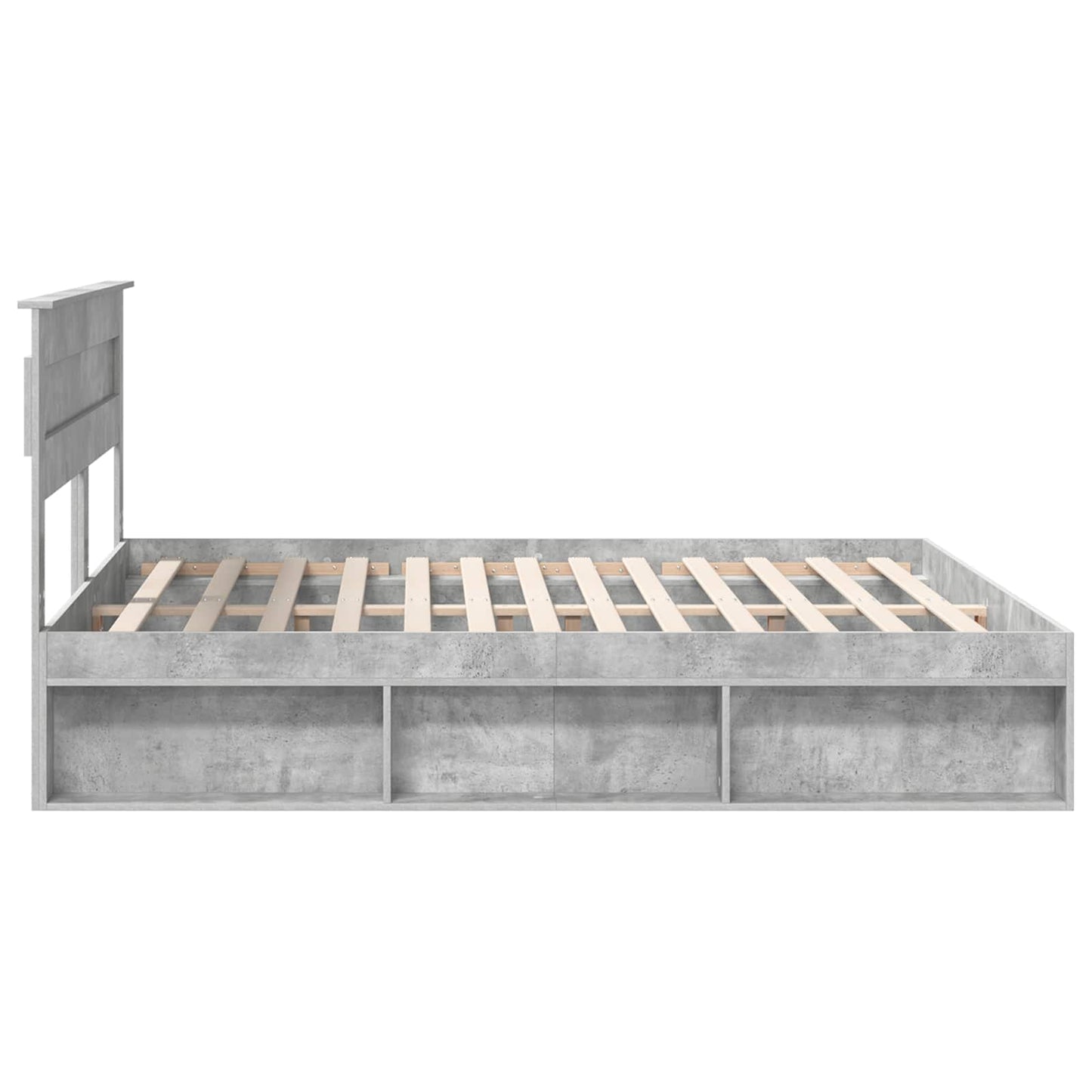 vidaXL Bed Frame with Headboard Concerte 180 x 200 cm Solid Pine Wood