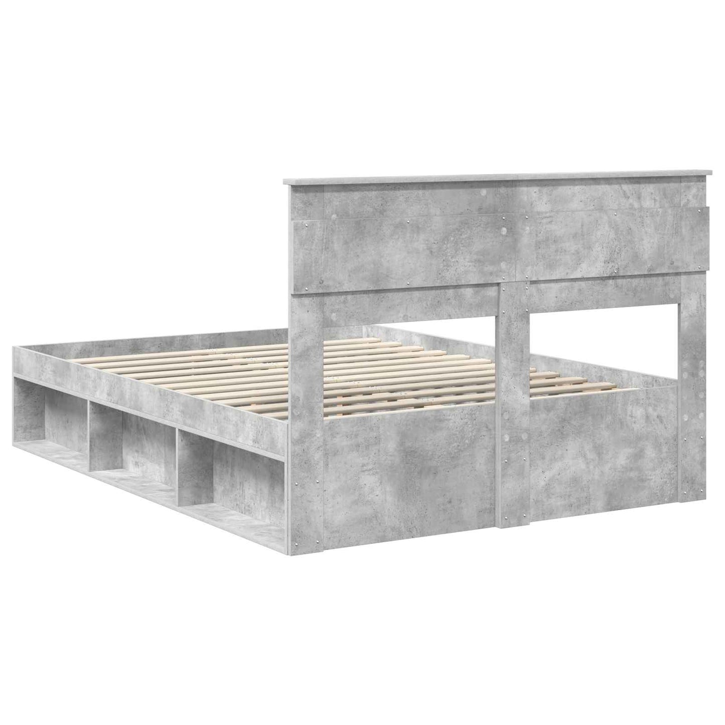vidaXL Bed Frame with Headboard Concerte 160 x 200 cm Solid Pine Wood