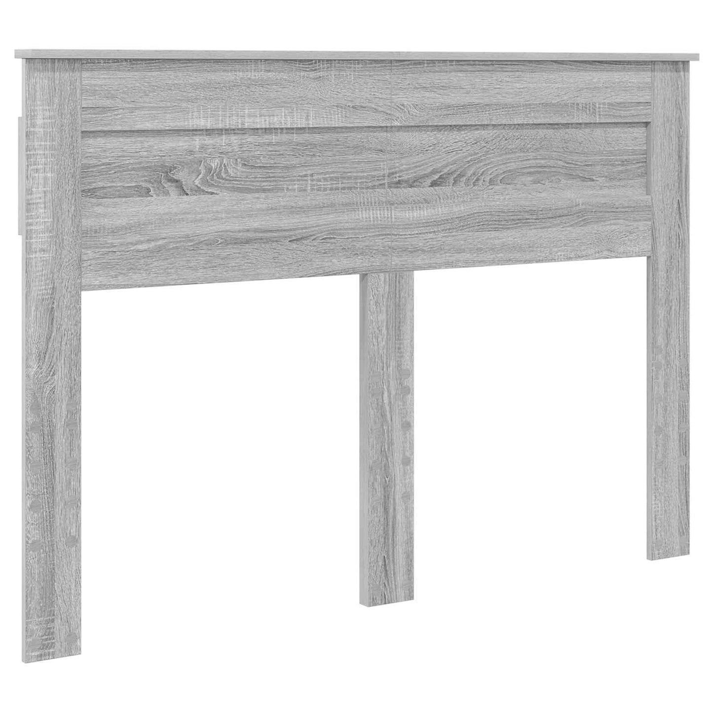 vidaXL Bed Frame with Storage Grey Sonoma 150 x 200 cm Solid Pine Wood