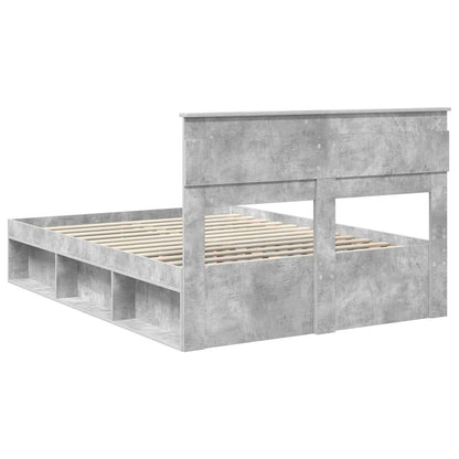 vidaXL Bed Frame with Headboard Concerte 140 x 190 cm Solid Pine Wood