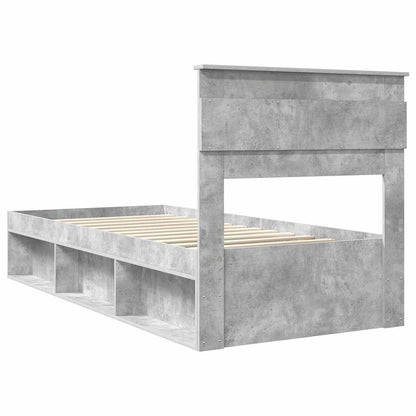 vidaXL Bed Frame with Headboard Concerte 90 x 200 cm Solid Pine Wood