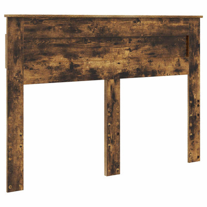 vidaXL Bed Frame with Drawer Smoked Oak 160 x 200 cm Engineer Wood