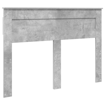 vidaXL Bed Frame with Drawer Concrete Grey 140 x 190 cm Engineer Wood