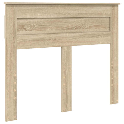 vidaXL Bed Frame with Drawer Sonoma Oak 120 x 200 cm Engineer Wood