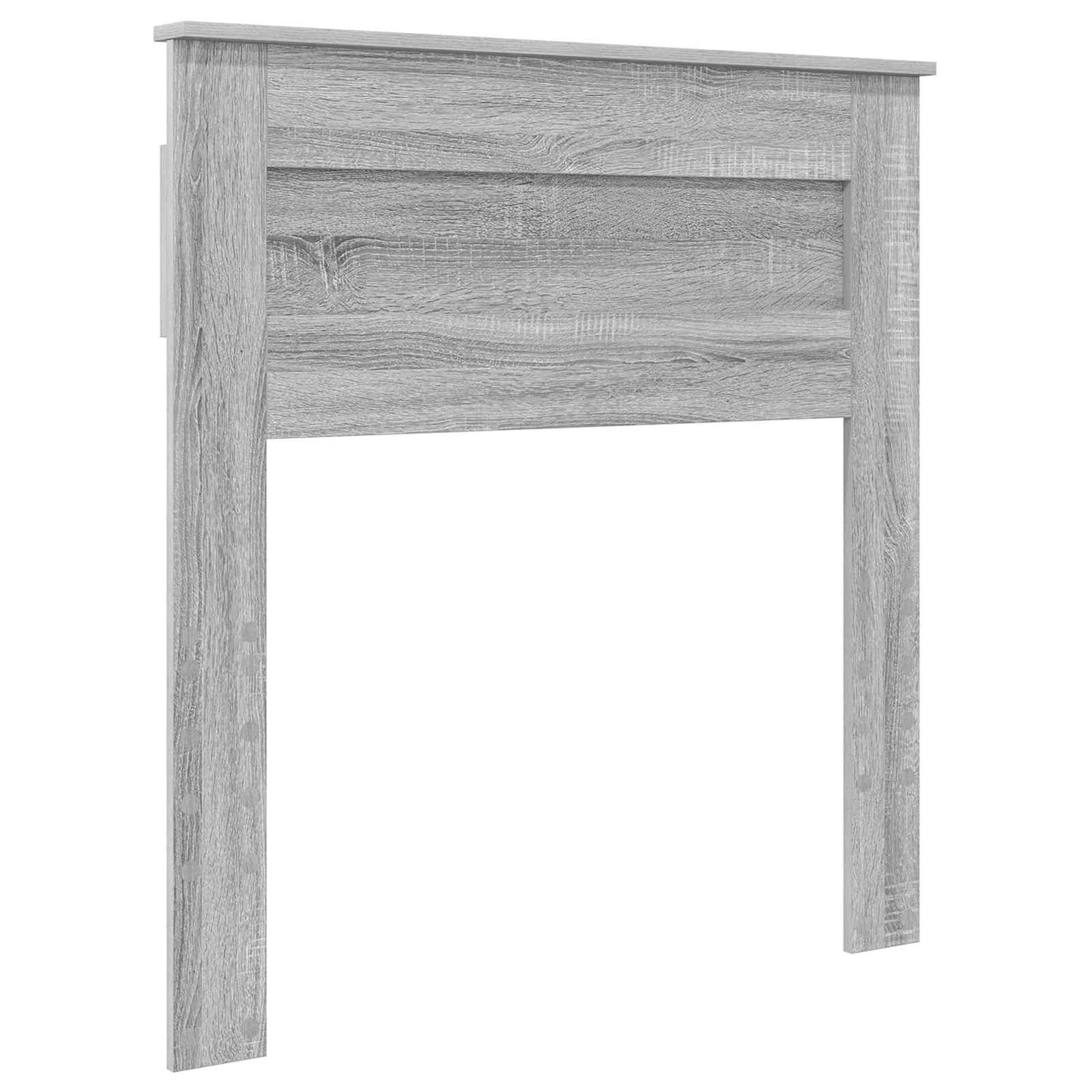 vidaXL Bed Frame with Drawer Grey Sonoma 100 x 200 cm Engineer Wood