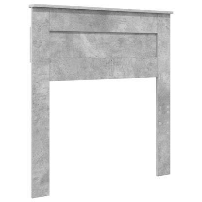 vidaXL Storage Bed Concrete Grey 100 x 200 cm Engineered Wood