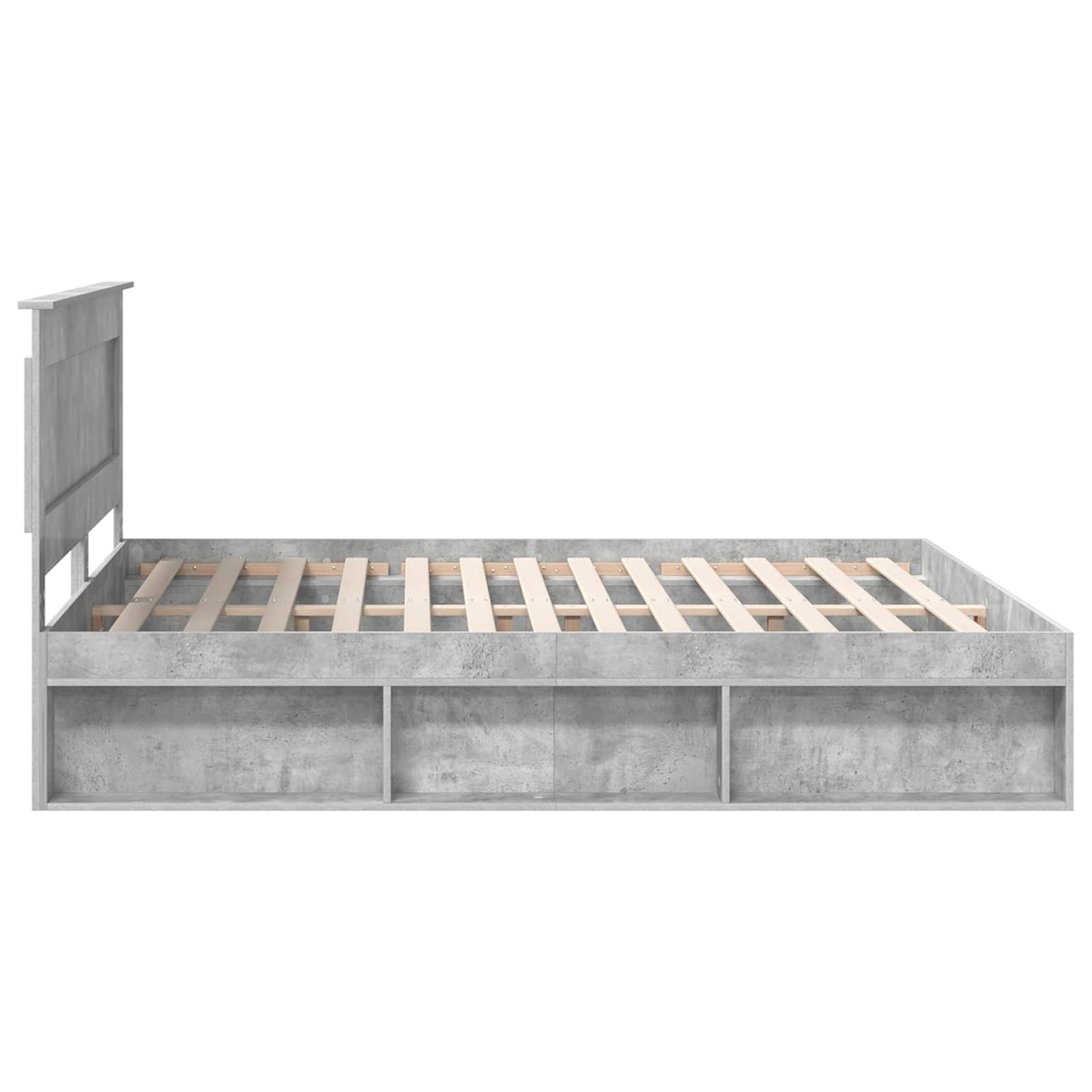 vidaXL Bed Frame with Headboard Concerte 180 x 200 cm Solid Pine Wood