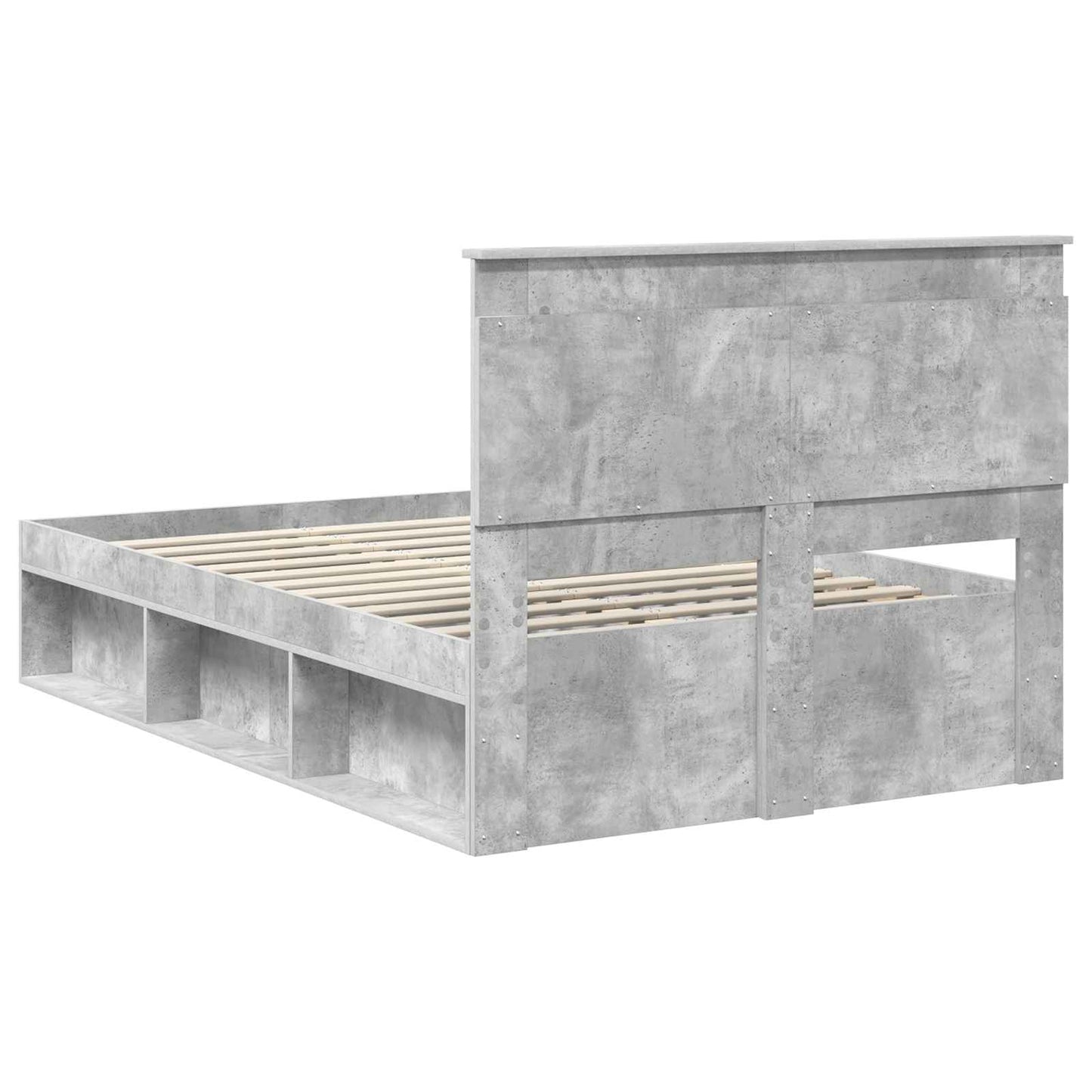 vidaXL Bed Frame with Headboard Concerte 120 x 190 cm Solid Pine Wood
