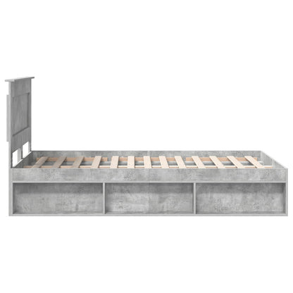 vidaXL Bed Frame with Headboard Concerte 120 x 200 cm Solid Pine Wood